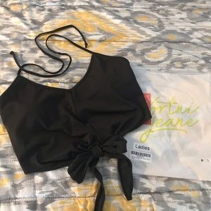Kortni Jeane Tied Up Top NWT